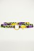 Armbandje stof afrika stijl kleuren, armband