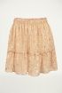 Beige rok bohemian, boho rok