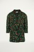 Blazer panterprint donkergroen, Jassen