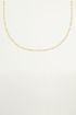 Flat chain necklace, korte ketting