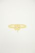 Gouden ring met klaver