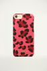 Hardcase telefoonhoes luipaardprint Roze