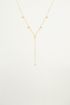 Ketting Y-vorm muntjes, munt ketting