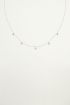 Ketting met druppels, bedel ketting