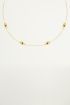 Necklace with delicate hearts