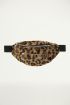Luipaard heuptasje teddy, Bumbag luipaardprint