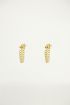 Oorbel korte ketting, oorbel met ketting