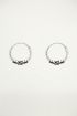 Oorringetjes medium formaat zilver, Minimalistische oorbellen