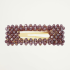 Paarse haarclip strass, haarspeld