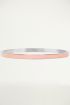 Peach bangle smal, roestvrijstalen armband