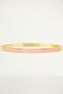 Peach bangle smal, roestvrijstalen armband