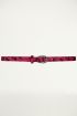 Riem met Luipaardprint, Riemen