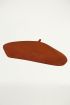 Roestkleur baret