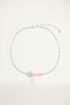 Roze klaver armband, Kralenarmbandjes