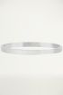 Stalen armband met panterpint, slavenarmband