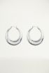Statement oorbellen goud zilver, Oorhangers