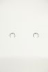 Studs halve cirkel, Minimalistische oorbellen