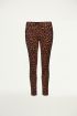 Suedine Luipaard Pantalon Rood, Pantalons