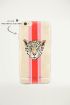 Telefoonhoesje luipaard soepel iPhone, hoesjes