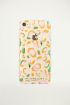 Telefoonhoesje roze luipaardprint, soft case