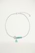 Turquoise klaver armbandje, Kralenarmbandjes