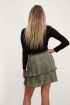 Zwarte top met col en lange mouw My Jewellery