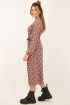 Maxi jurk met multikleur print