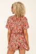 Roze playsuit met multikleur print | My Jewellery