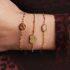 Armband Hanger Wereldbol, Fijne Armbanden