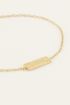 Armband met amour bedel