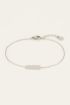 Armband met amour bedel