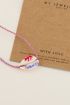 Armband met schelp & paradise tekst | My Jewellery