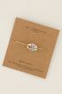 Armband met schelp & summer tekst | My Jewellery