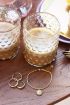 Armband met vintage munt, bedelarmband