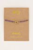 MOOD armband met multikleur kralen