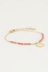 Armband bedel & Red Jade, armband met edelstenen
