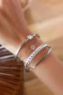 Armband met letter zilver, Initial armband, Armbanden
