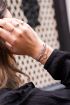 Armband drie hartjes, hartjes armband