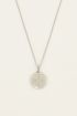 Atelier lange ketting met ronde strass bedel | My Jewellery