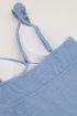 Blauw badpak met frills