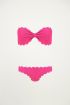 Badeau bikini geribbeld - Roze