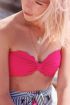 Badeau bikini geribbeld - Roze