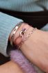 Bangle streep patroon, slavenarmband