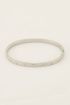 Bangle met gegraveerde hartjes | My Jewellery