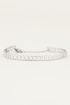 Bangle platte schakels | Schakelarmband bij My Jewellery