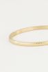 Smalle bangle met schubben, smalle bangle