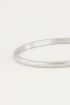 Smalle bangle met schubben, smalle bangle