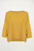 Oversized trui - Okergeel
