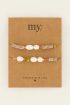 Armbanden set met kralen & parels | My Jewellery