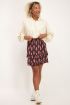 Beige blouse met smock | Blouses | My Jewellery